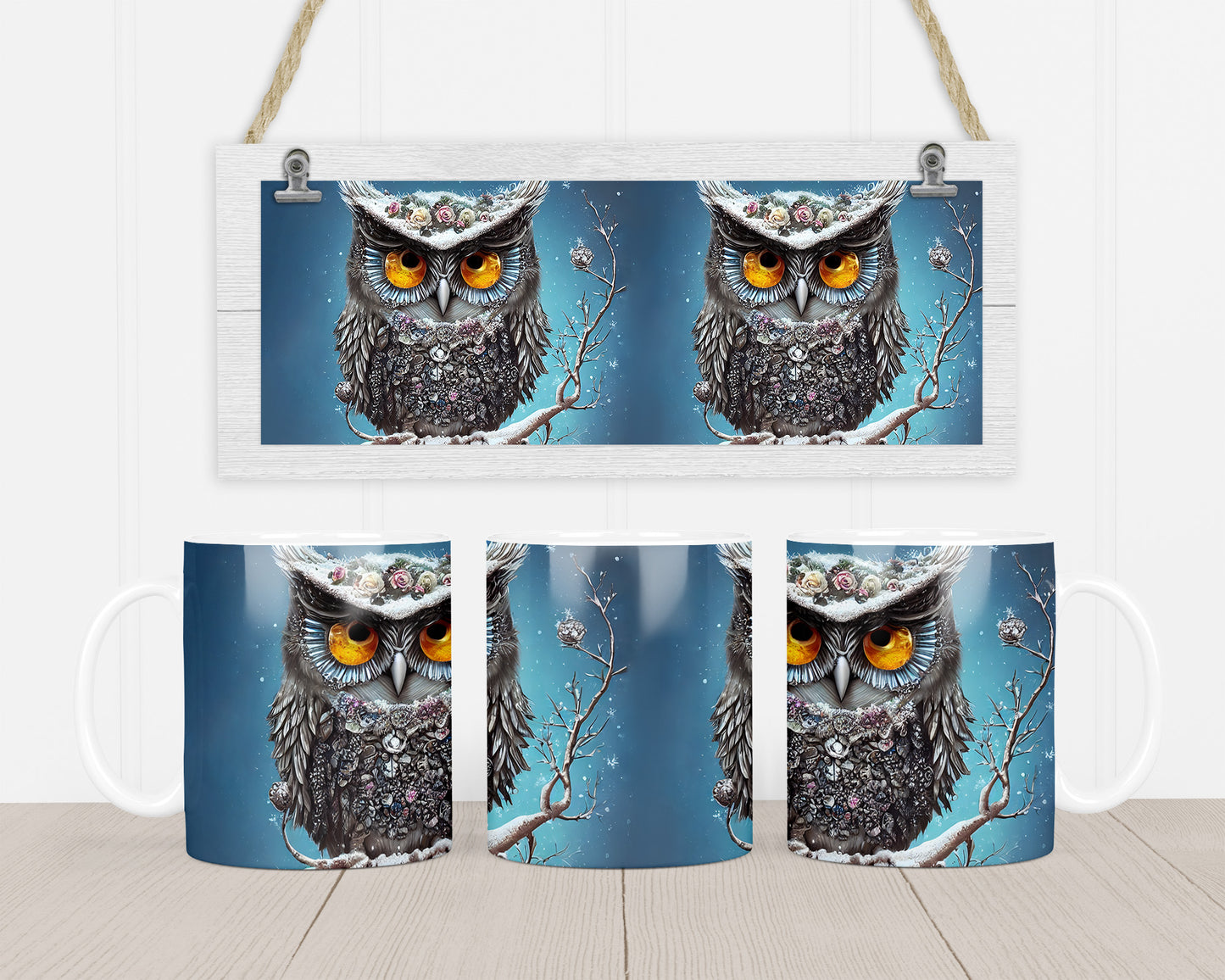 Blue Owl Mug
