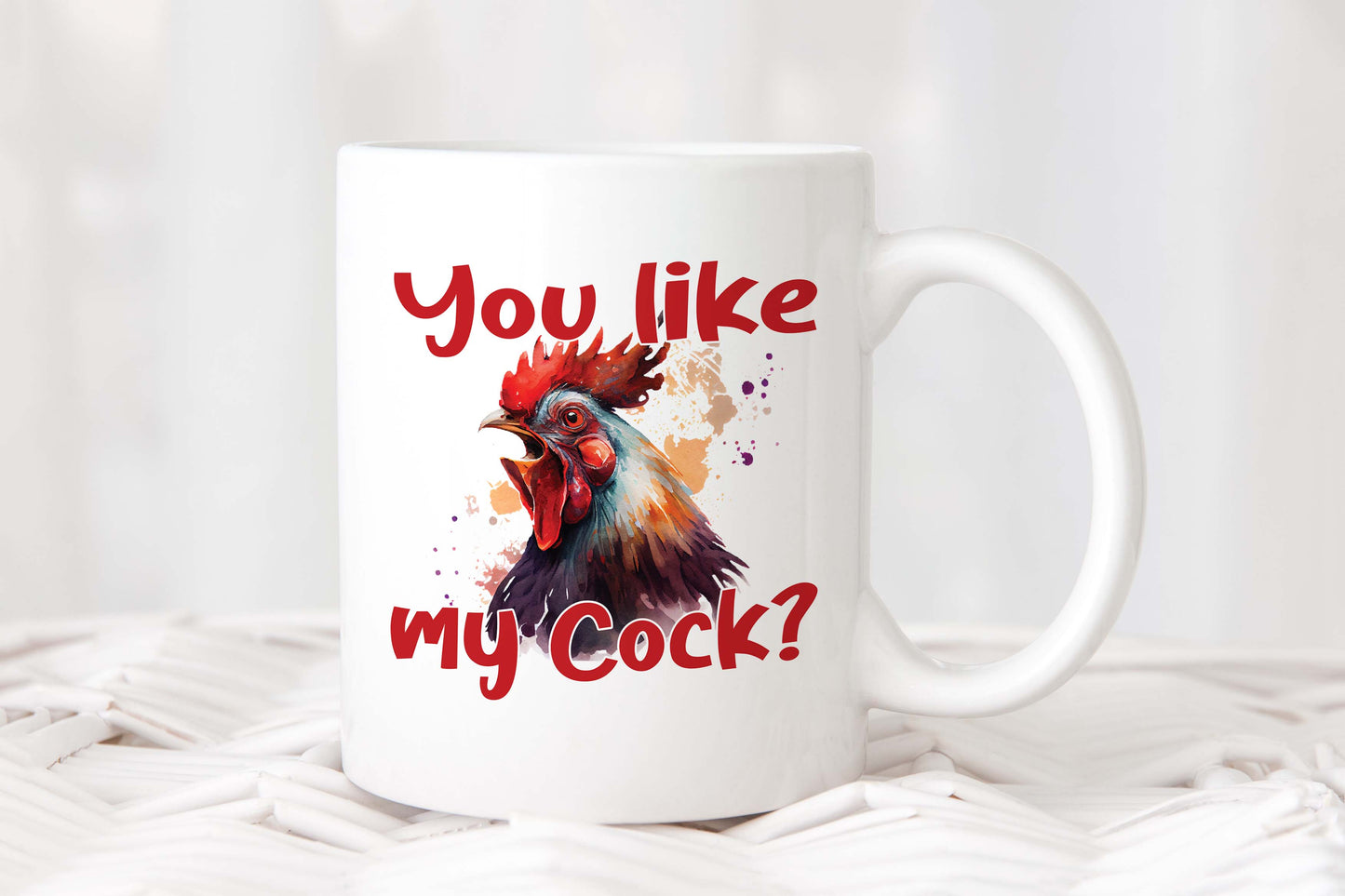 Funny Rooster Mug