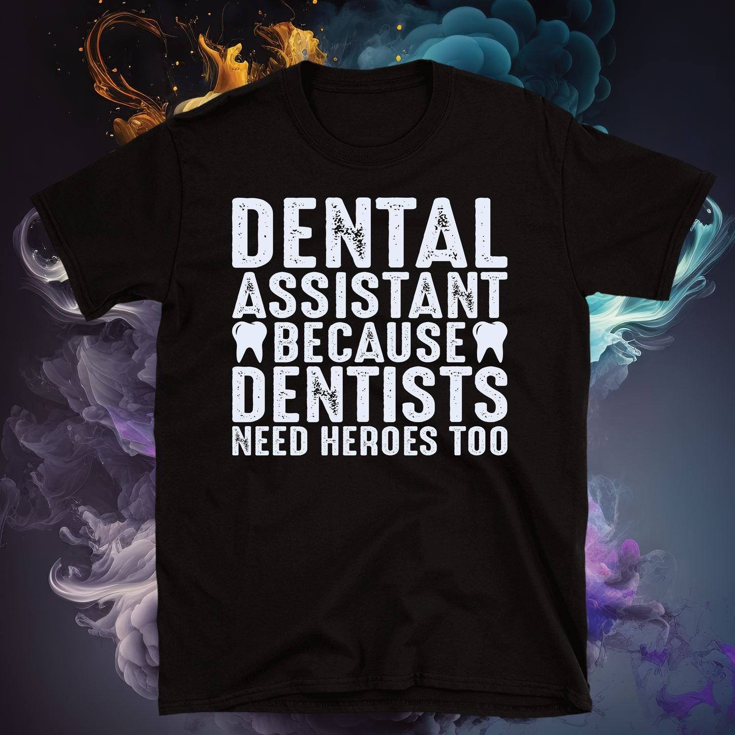 Dental Assistant Hero Short Sleeve Shirt