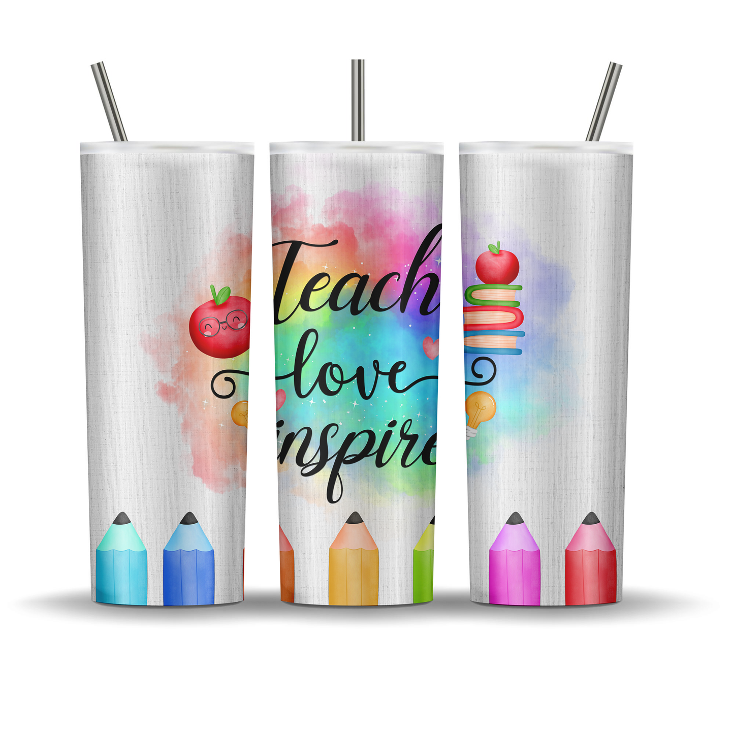 Teach, Love, Inspire Tumbler