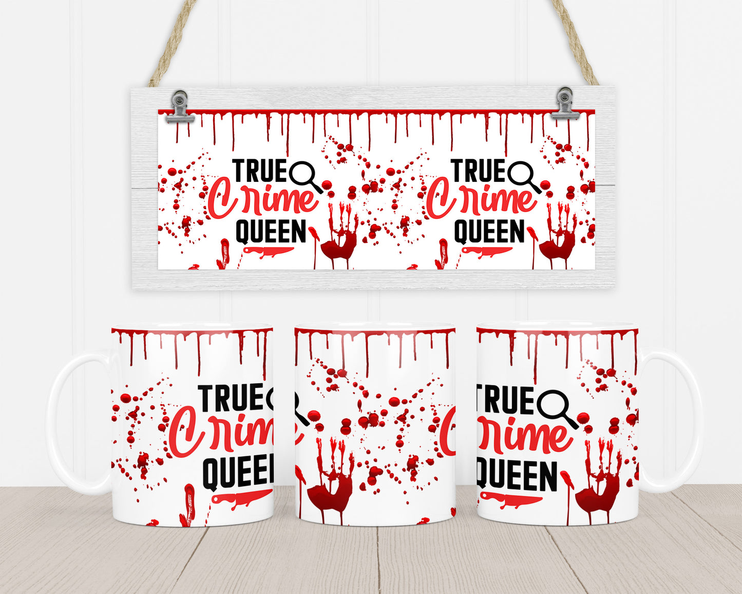 True Crime Queen Mug