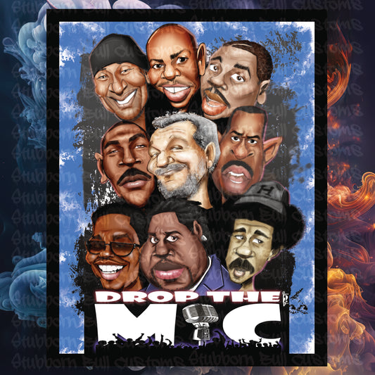 Comedy Caricature Mural Wall Art