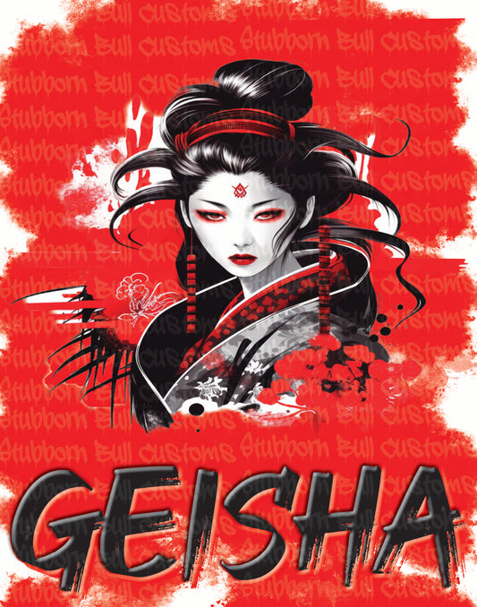 Geisha Red Smoke