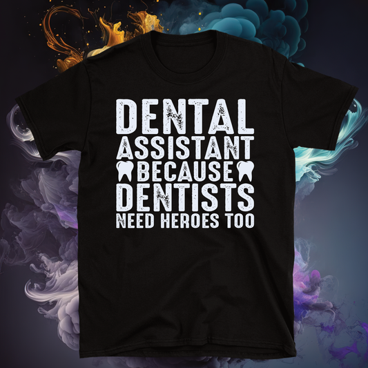 Dental Assistant Hero Short Sleeve Shirt