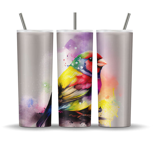 Finch Bird Tumbler