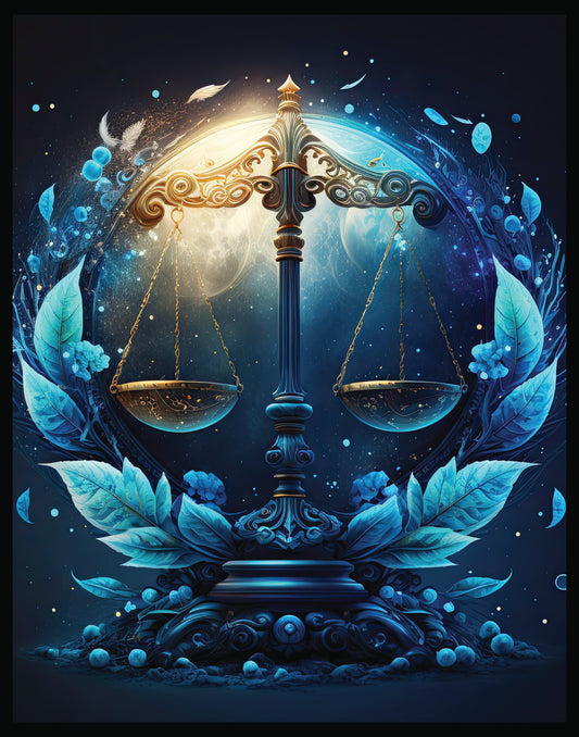 Libra Metal Wall Art