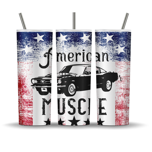 American Muscle Car Tumbler