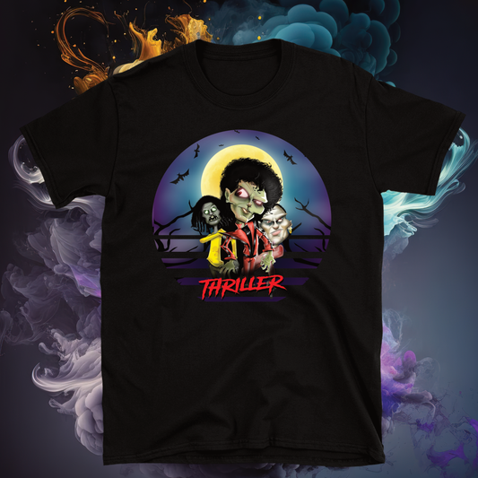 Spooky Zombie Caricature Tee